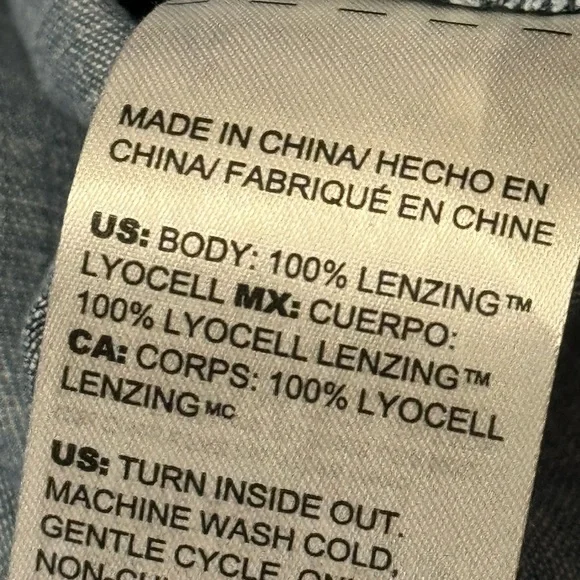 CHICO’S SHIRTDRESS WITH ROLL-UP SLEEVES AND POCKETS ON BOTH SIDES! PERFECT L - Picture 6 of 13